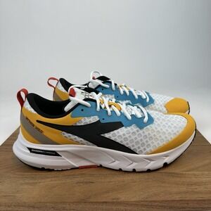 New Mens Diadora Mythos Blushield Volo White Athletic Shoes Sneakers Size 12.5 M